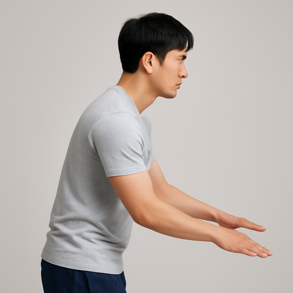 라운드숄더 대표 이미지